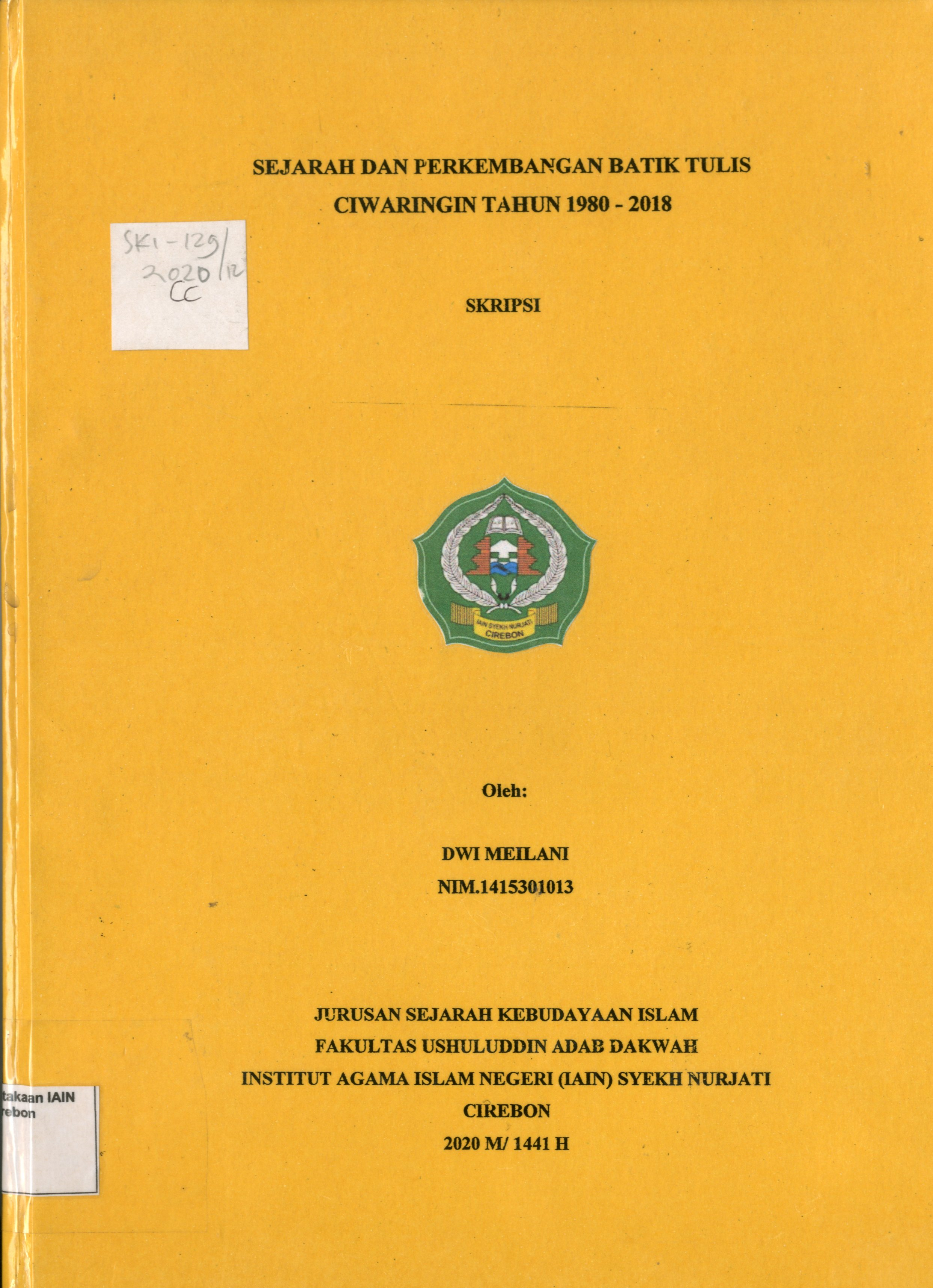 Sejarah dan Perkembangan Batik Tulis Ciwaringin